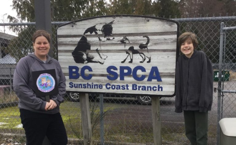 Sunshine Coast mom & son trekking 115 kilometres to raise funds for local SPCA, Energy Association