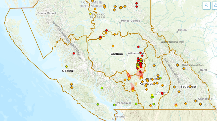 Coastal Fire Centre Sends Resources To B.c. Interior To Help Battle 