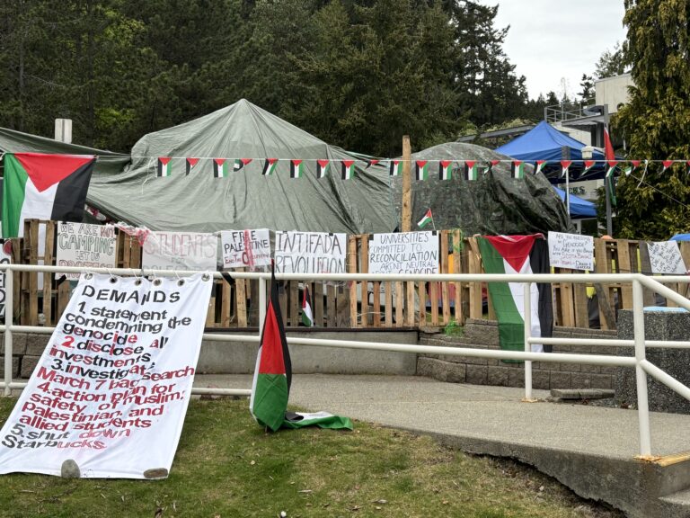 Palestine Solidarity Encampment unlawfully enter building on VIU campus, no arrests made